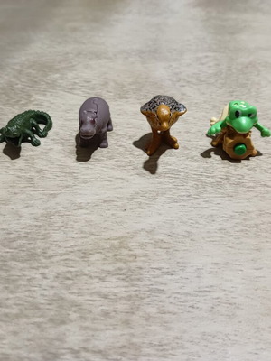 Kinder Natoons animal figures set of 4 new miniatures