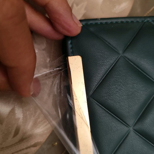 Fragola wallet new, green with signs of wear