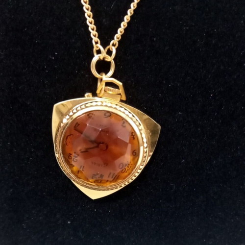 Zaria 21 jewels pendant watch like new from USSR