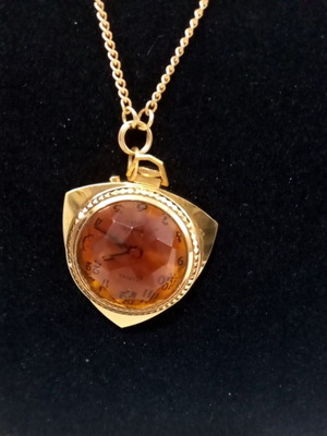 Zaria 21 jewels pendant watch like new from USSR