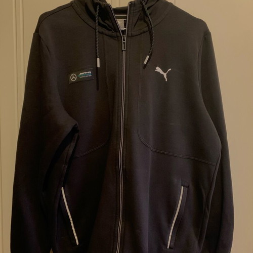 Puma jacket, black, size M