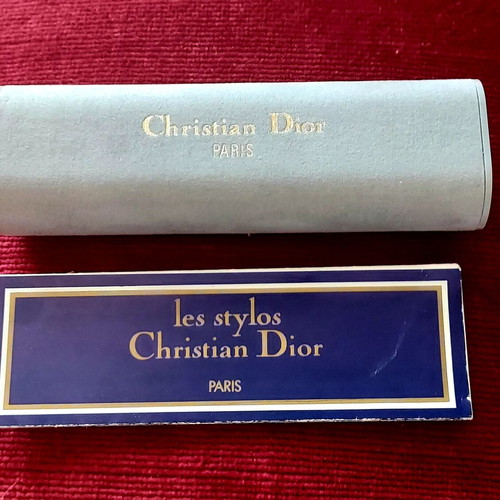 Christian Dior pen with vermeil gold like new