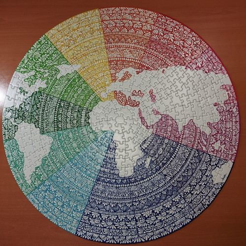 Ravensburger Circle of Colours Mandala 500-piece puzzle