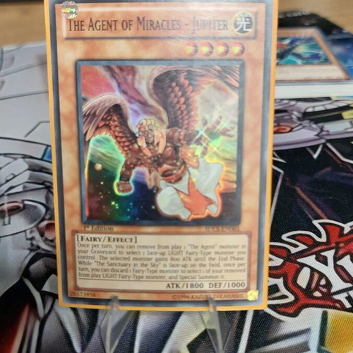 Jupiter 1st edition Yu-Gi-Oh! card