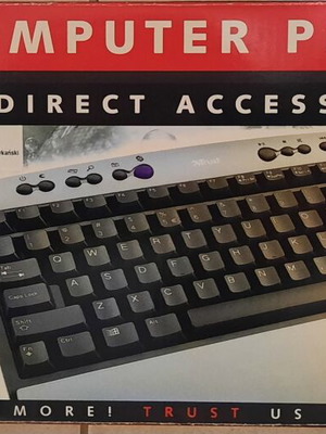 Trust Silverline Direct Access wired multimedia keyboard