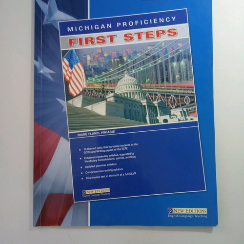 Michigan Proficiency First Steps pack of 2 books used