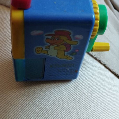 Vintage pencil sharpener used with crank from the 80s