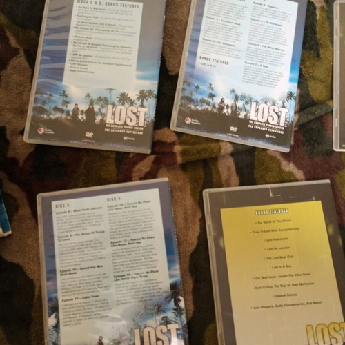 Lost Season 3 and 4 DVD like new with subtitles