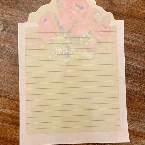 Letter sheet like new from the 1990s
