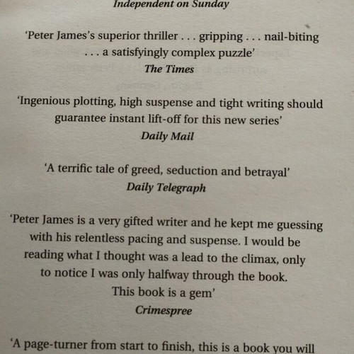 Dead Simple novel by Peter James new, English