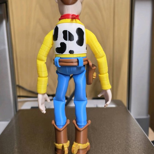 Woody Toy Story 3D print figure, 26 cm height