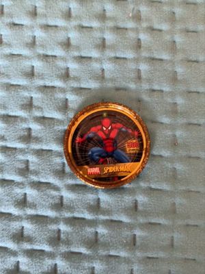 Spider-Man collectible tag used