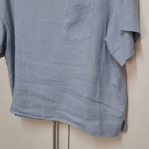 Gap summer linen top like new, grey, size Large