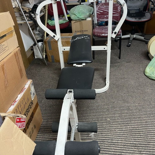 Heraklis used with bar and weights for home fitness