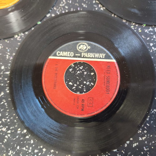 Vinyl records used, pack of 3