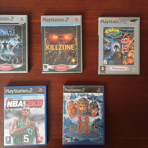 Sony PlayStation 2 games used with manuals