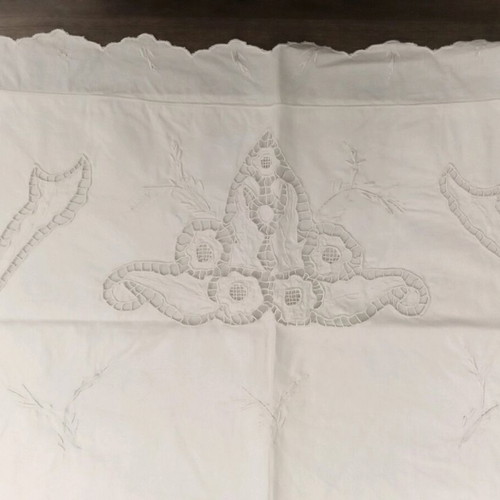 Pillowcase set new with cut-out motorcycle design