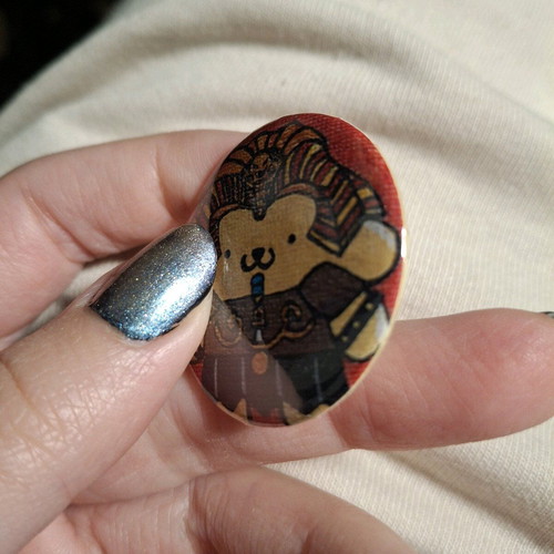 Pompompurin handmade pin new