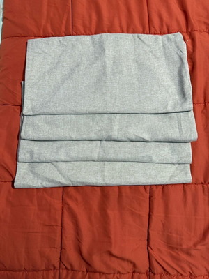 Set of sofa pillowcases like new, 4 pieces 50x50