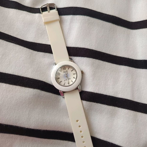 Women's watches like new, modern navy design, set of 2