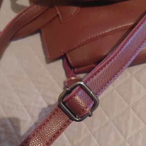 Backpack bag burgundy used in excellent condition