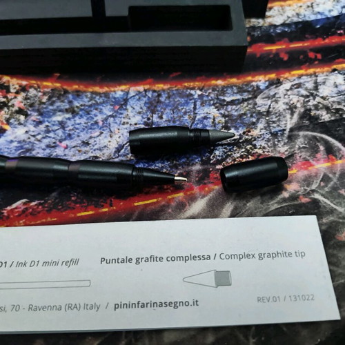 Paninfarina Modula pen and pencil new, aluminum