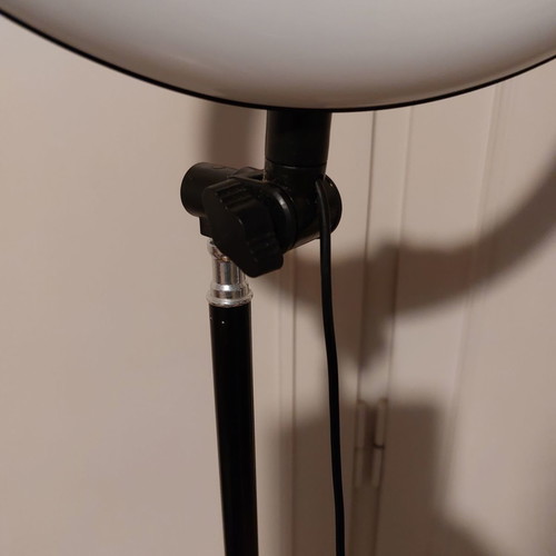 Led lights with tripods and adjustable height, new, set of 2