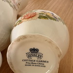 Σετ δύο βάζα Aynsley Cottage Garden μεταχειρισμένα, fine bone china