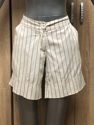 Σορτς Oubeyinhe ριγέ από βαμβάκι, μέγεθος L/XL