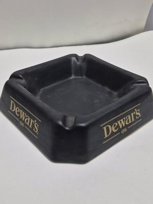 Dewar's ceramic ashtray like new, collectible