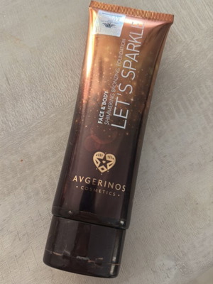 Augerinos Cosmetics Face and Body Shimmering Bronzing Foundation like new