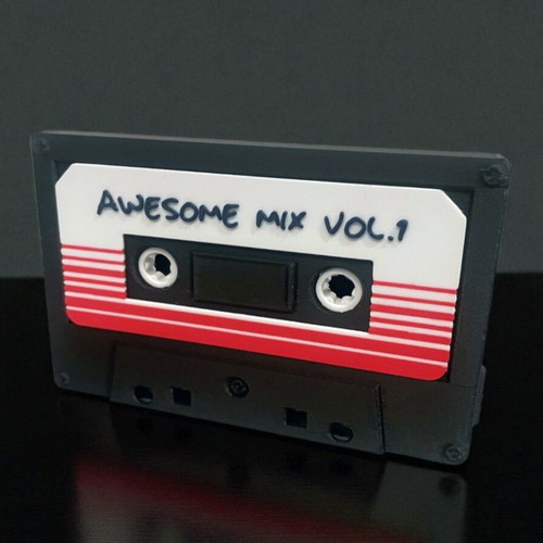 Awesome Mix Vol. 1 Cassette Lightbox New Guardians Inspired Retro Lamp