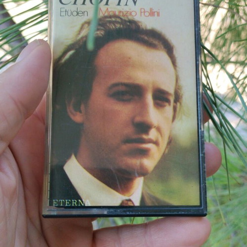 Chopin Etudes cassette tape Maurizio Pollini vintage ETERNA DDR