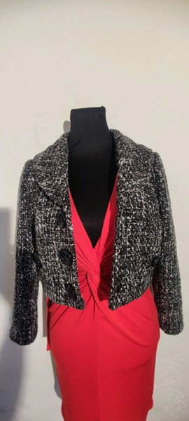 Crop tweed jacket
