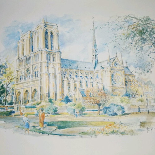 Paris-themed posters new, 2 at 35x40, 2 at 35x45