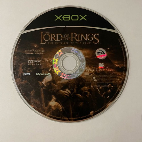 The Lord of the Rings The Return of the King Xbox used