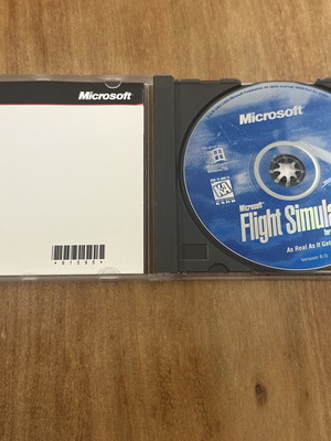 Microsoft Flight Simulator for Windows 95 CD used