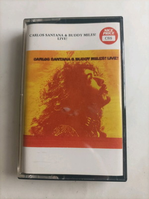 Carlos Santana & Buddy Miles Live κασέτα σαν καινούργια