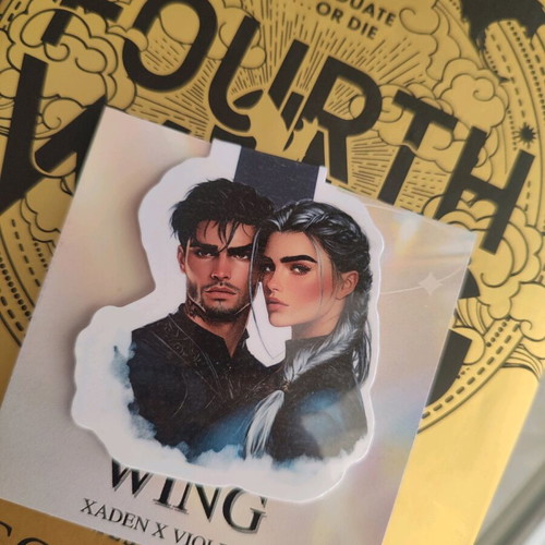 Fourth Wing Magnetic Bookmark new