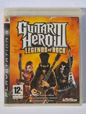 Guitar Hero 3 used for Playstation 3