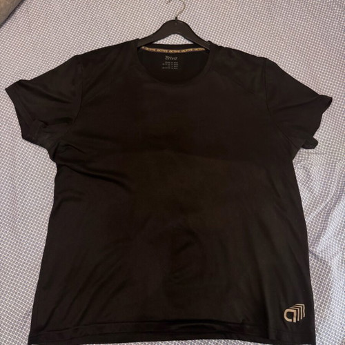 Dry fit T-shirt μεταχειρισμένο, μαύρο, μέγεθος XL