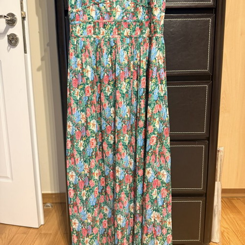 Zara midi dress, multicolored, size S