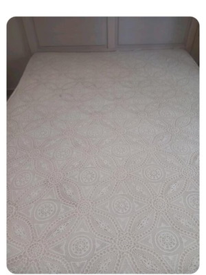 Knitted handmade blanket 1.80×2.20 new