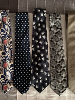 Ties like new multicolored from personal collection