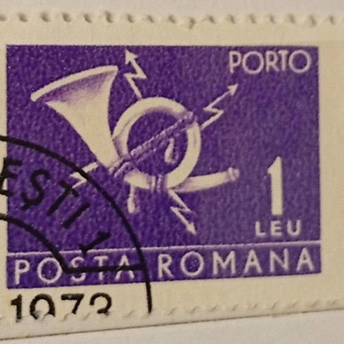 Romanian stamps used, pack of 5