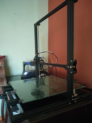 3D Printer Creality CR10S5 μεταχειρισμένος, 500x500x500mm
