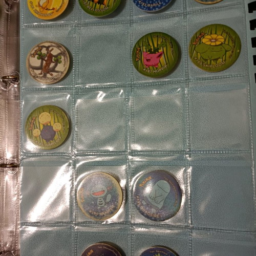 Pokémon tags used, pack of 182 single pieces