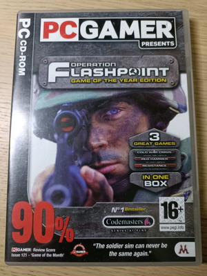 Operation Flashpoint Game of the Year Edition PC used