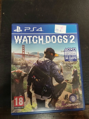 Watch Dogs 2 PlayStation 4 μεταχειρισμένο βιντεοπαιχνίδι περιπέτειας