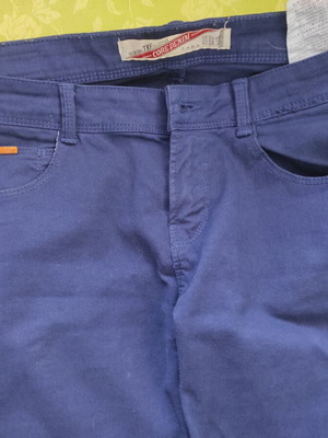 Core denim παντελόνι Zara σαν καινούργιο, No40 μπλε